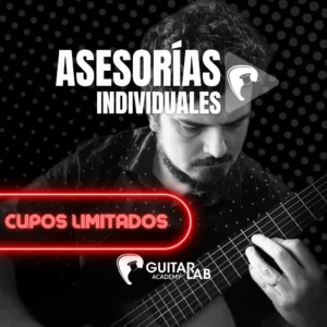 Módulo de asesorías en vivo guitar lab academy