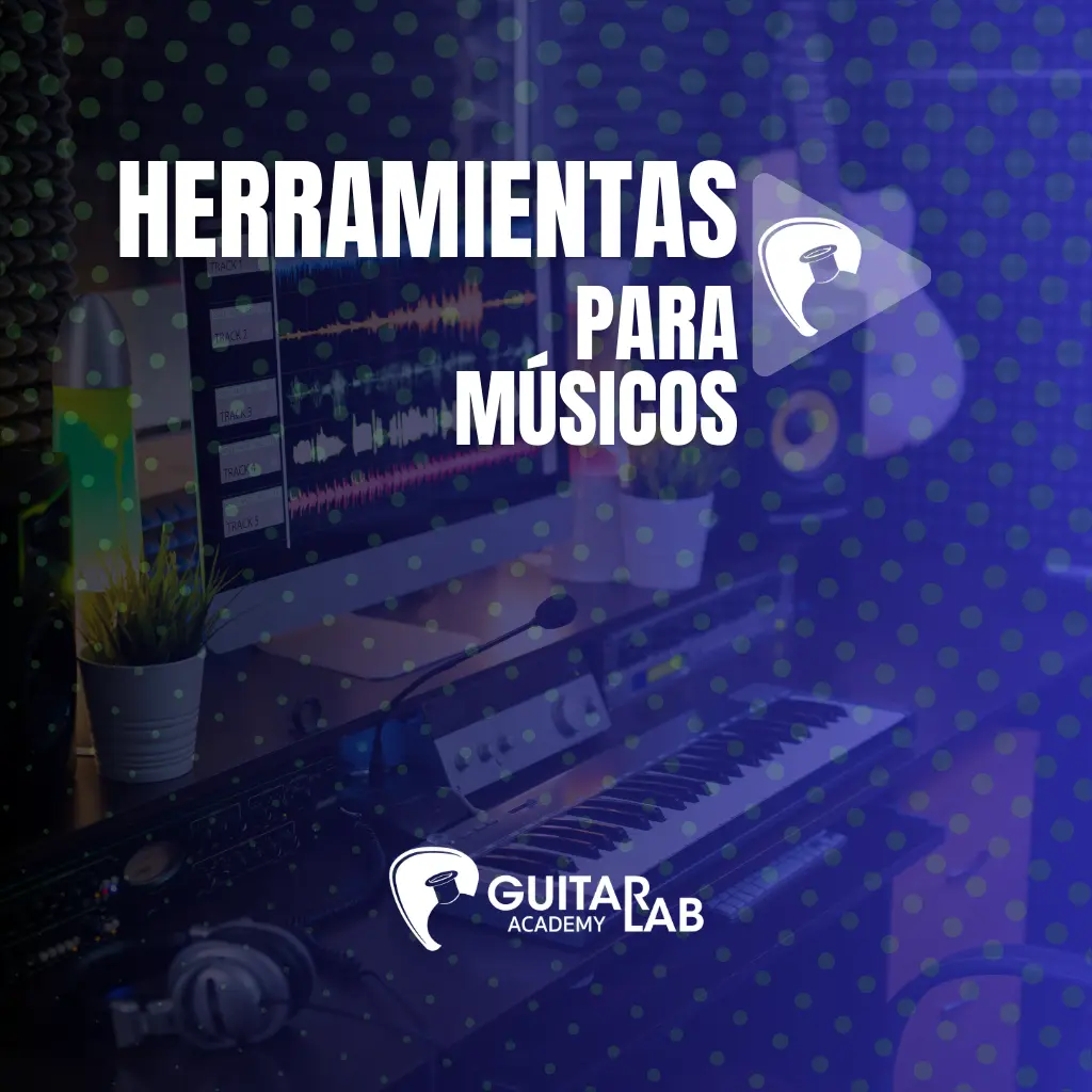 Página de herramientas para músicos guitar lab academy